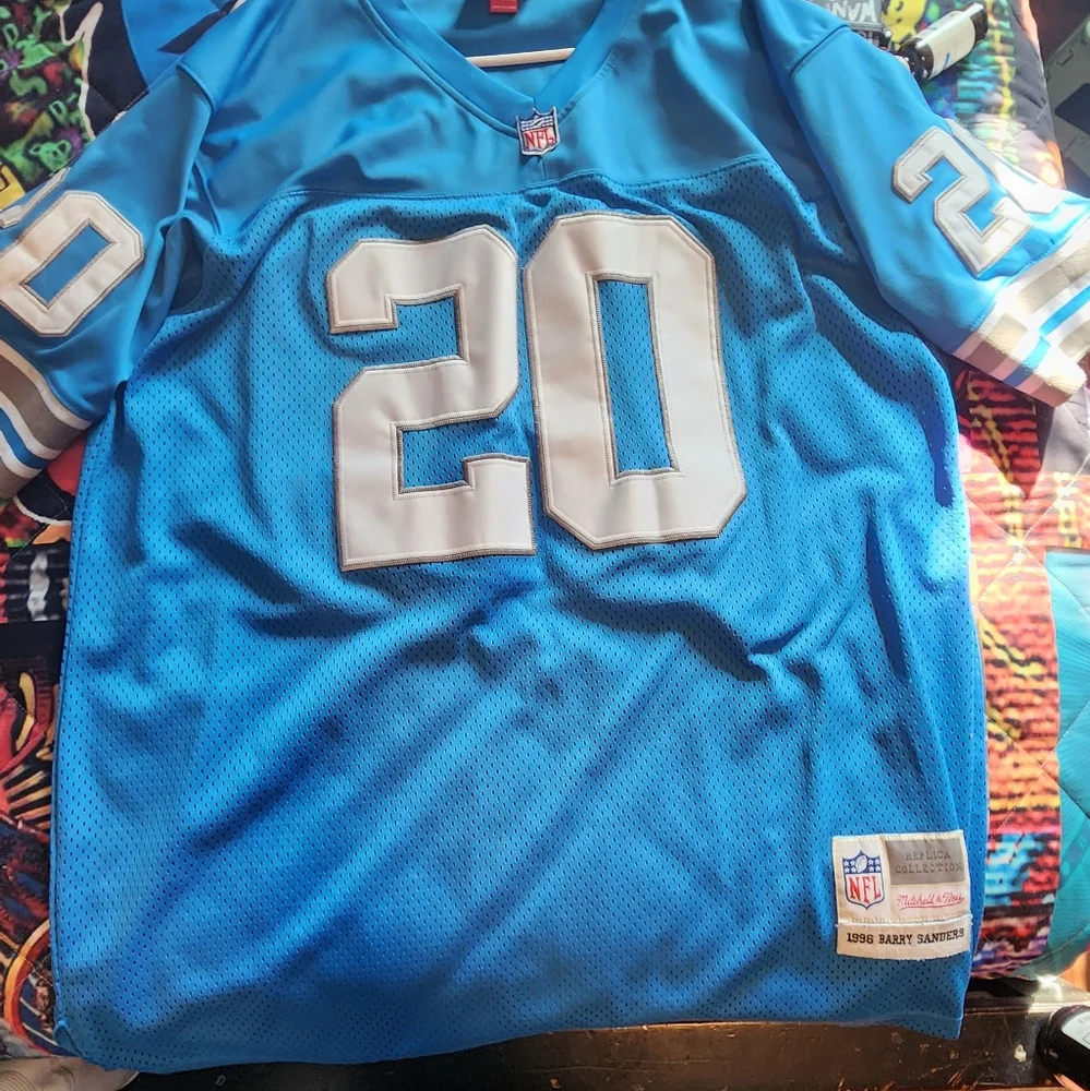 1996 BARRY SANDERS JERSEY - Picture 2 of 6